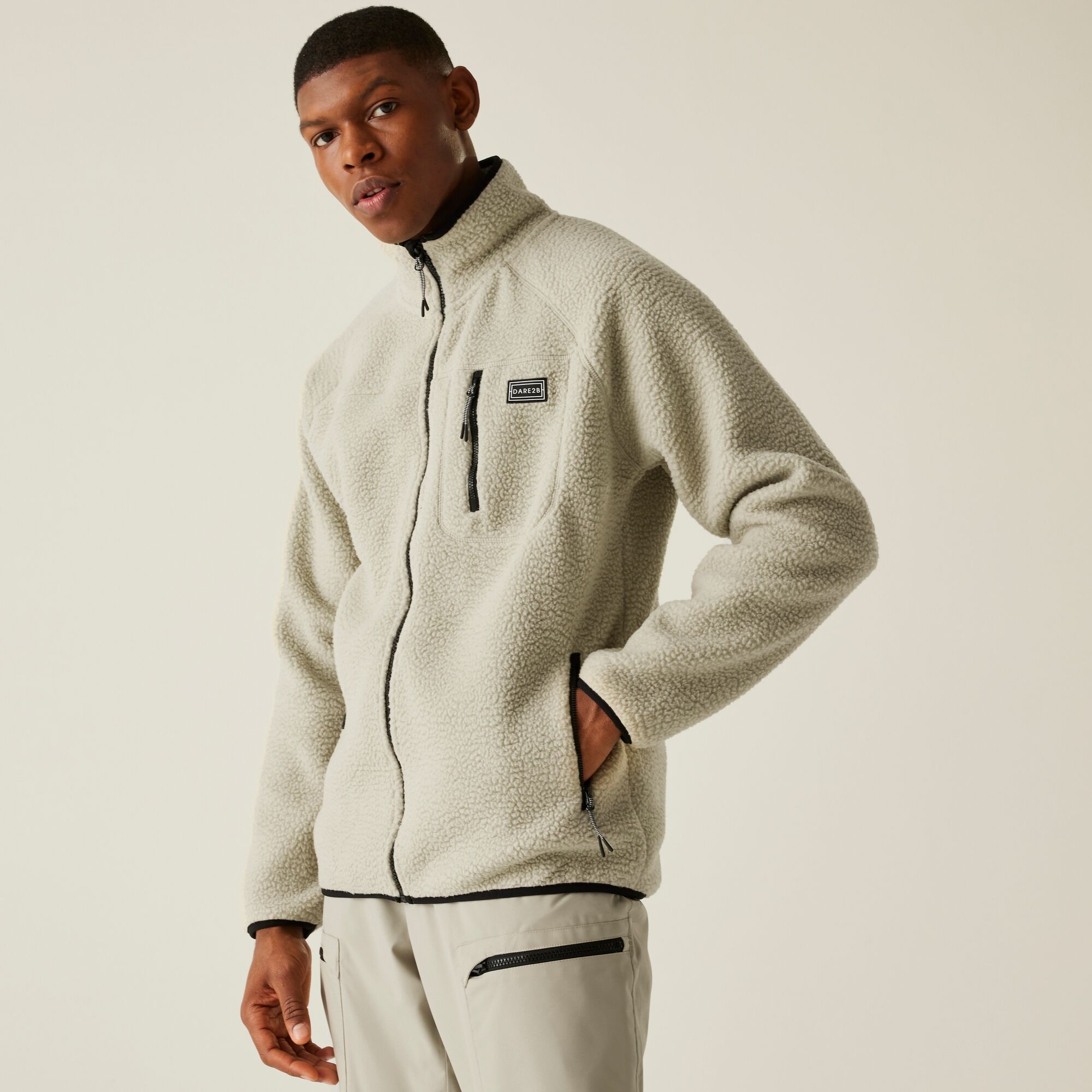 Dare 2b Men's Camber Fleece White, Size, L