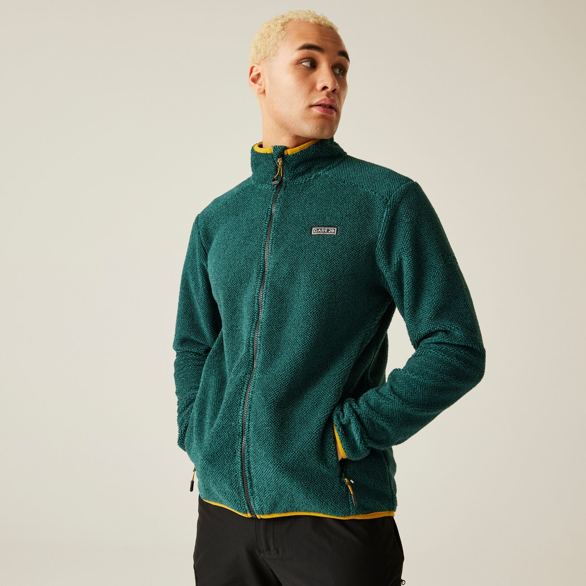 Dare 2B Men's Green Switch Out Fleece Size: Xxxl