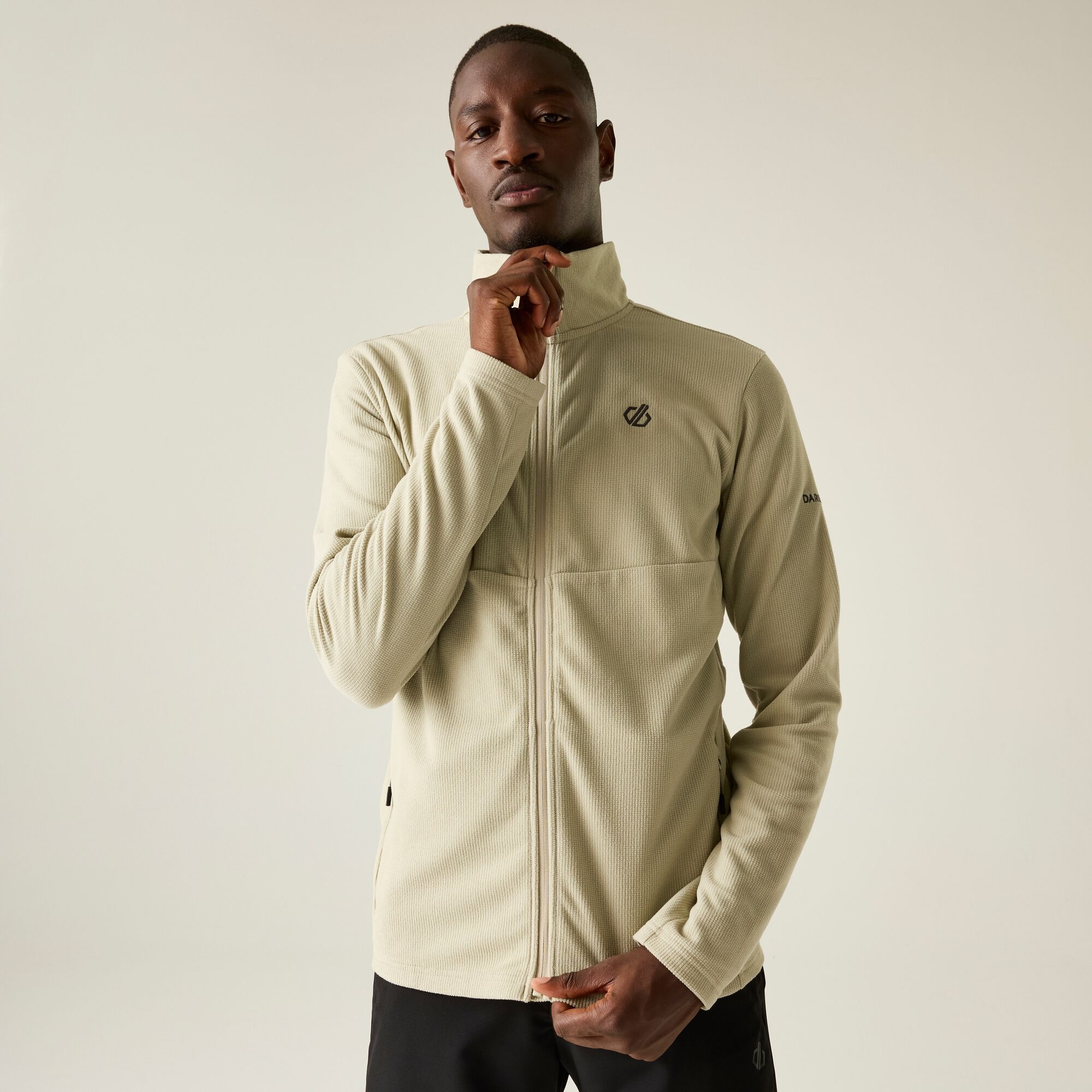 Dare 2B Men's White Arising Fleece Size: Xxxl