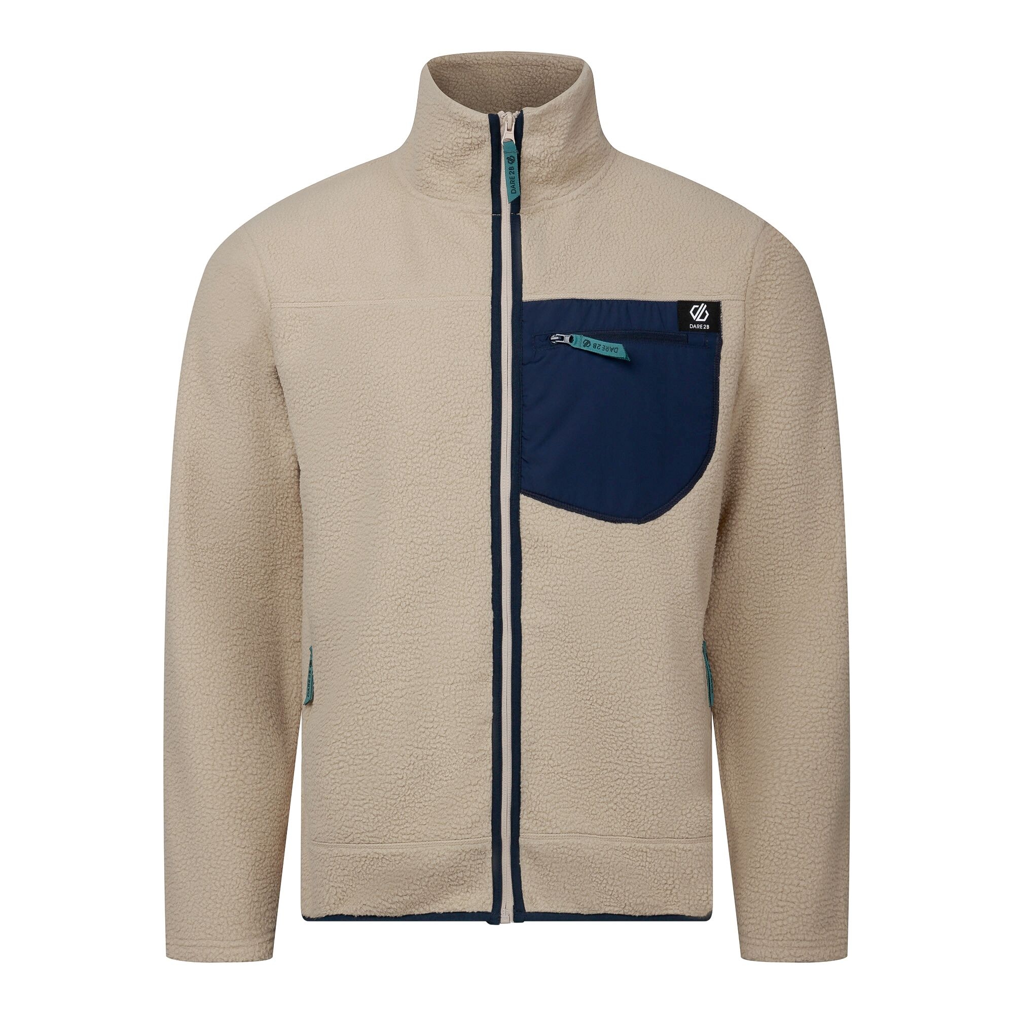 Dare 2B Men's White Camber Shield Borg Fleece Size: S