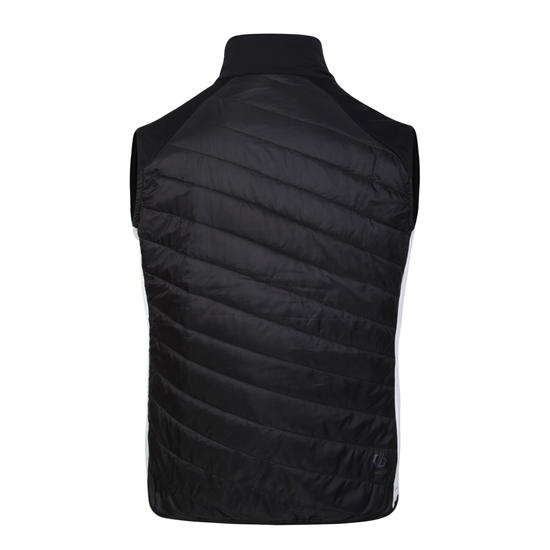 Gilet matelassé en laine Homme Gendarme Noir