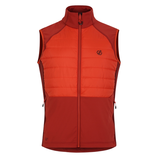 Veste sans manches homme Descending Rouge