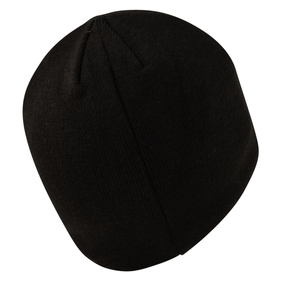Herren Rethink Beanie-Mütze mit Stickerei Schwarz