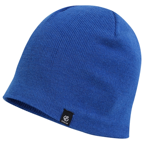 Men's Rethink Embroidered Beanie Hat Olympian Blue