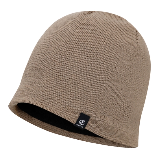 Herren Rethink Beanie-Mütze mit Stickerei Ton
