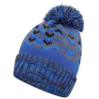 Dare2B Headstrong Ski and winter beanie hat Blue Red 