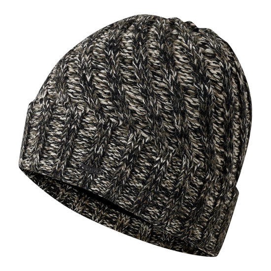 Herren Bemuse Beanie Dunkles Olivgrün & Schwarz