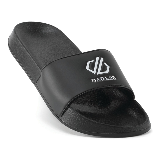 Men's Arch Sliders Black