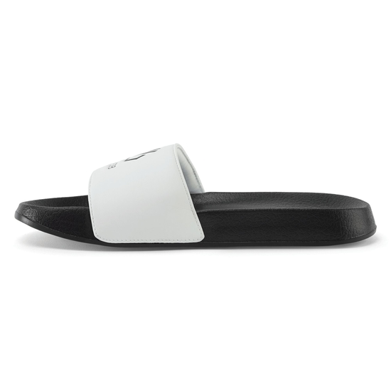 Men's Arch Sliders Black White