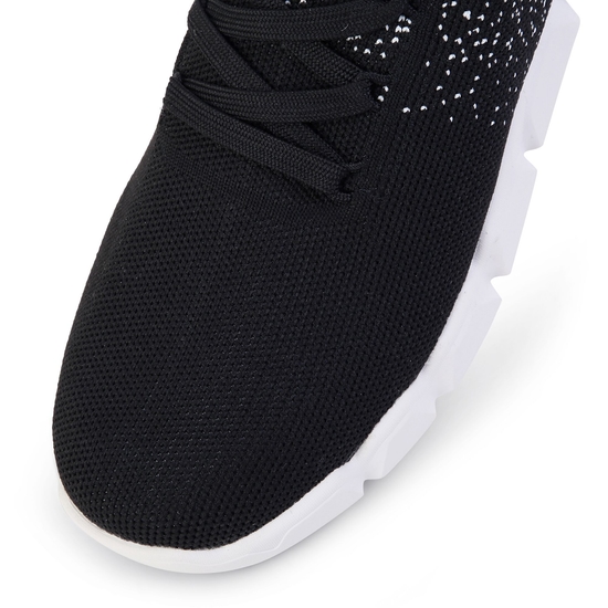 Men's Hex-At Trainers Black White