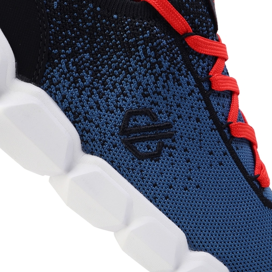 Herren Hex-At Sportschuhe Blau Orange