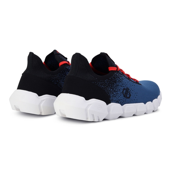 Herren Hex-At Sportschuhe Blau Orange