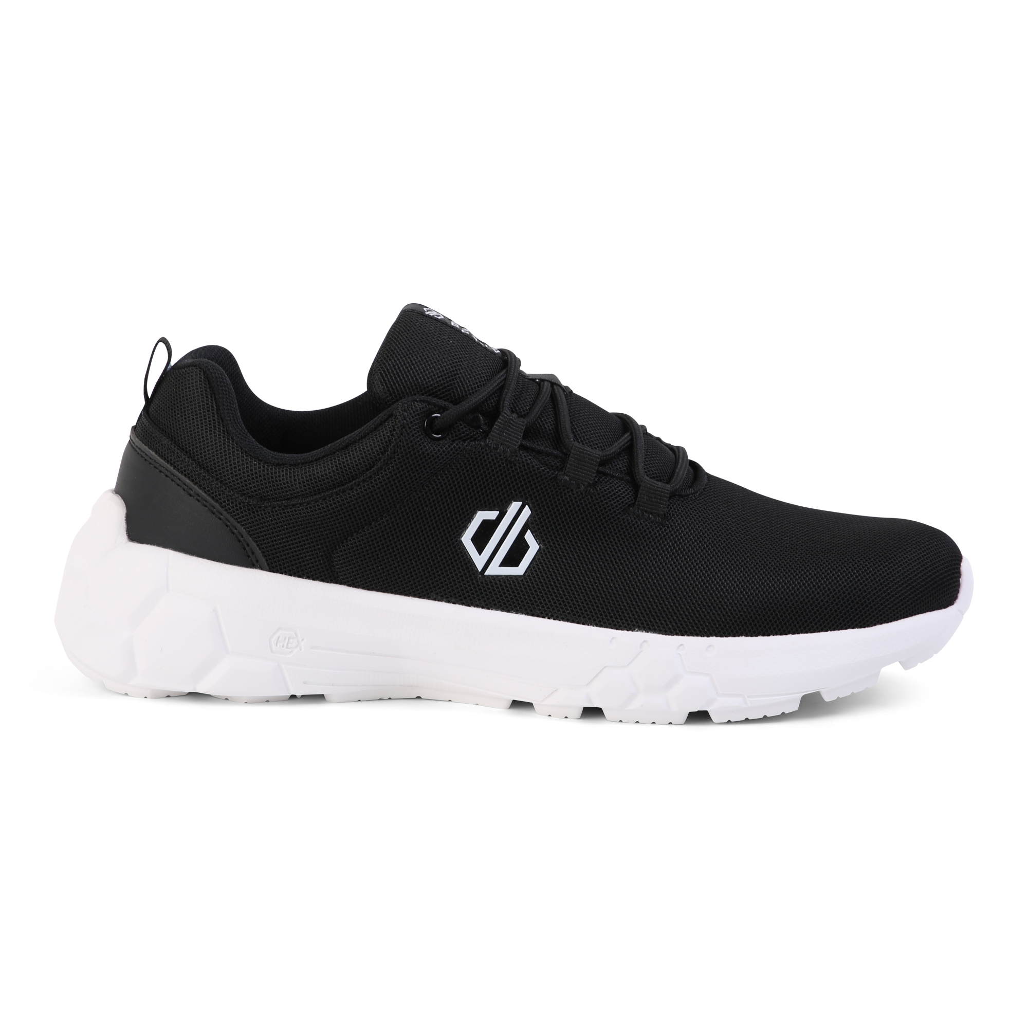 Dare 2b Men's Lightweight Hex Swift Fitness Trainer Black White, Size: UK 12