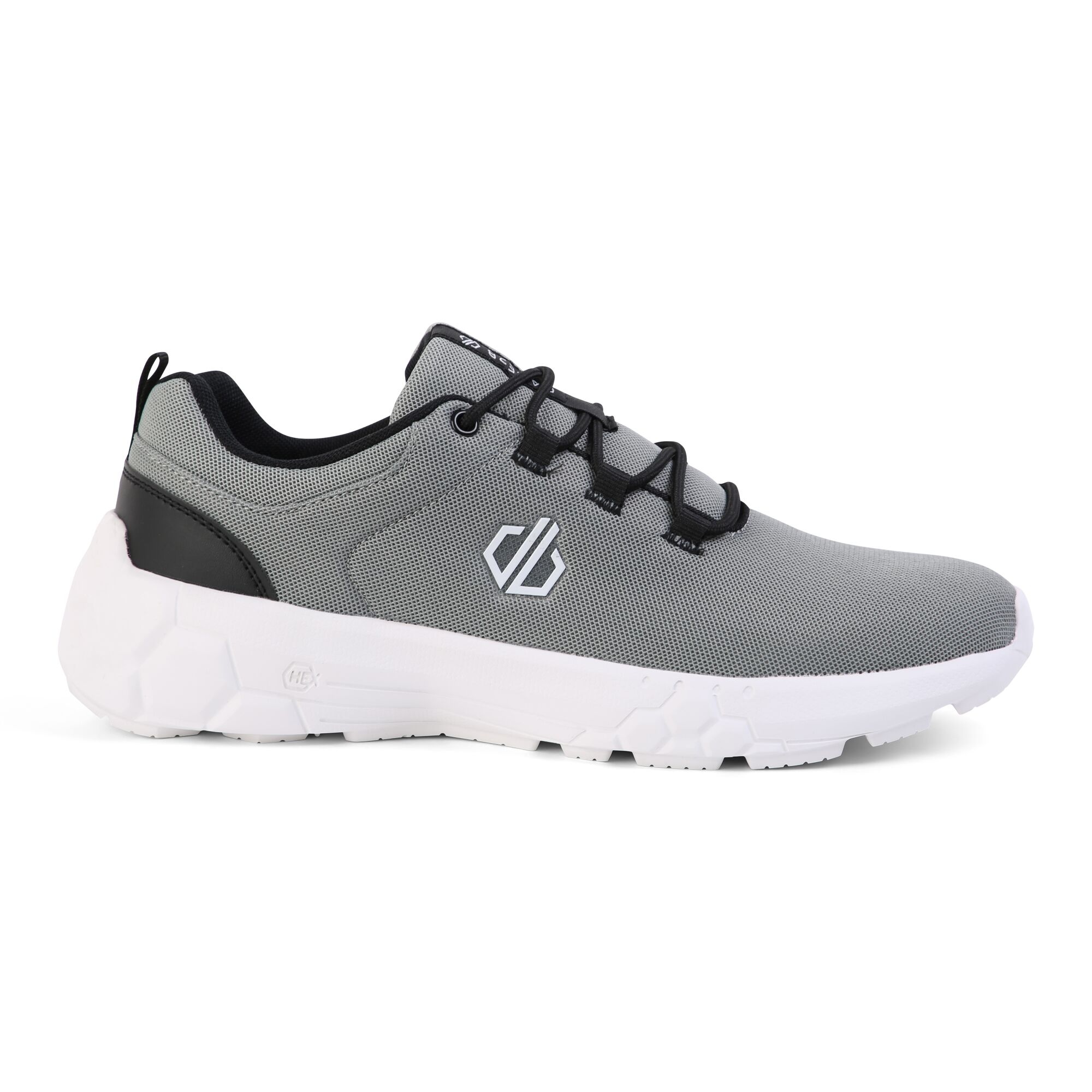 Dare 2b Men's Lightweight Hex Swift Fitness Trainer Dark Steel Black, Size: UK 6
