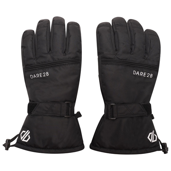 Worthy II Mens Ski gloves Black