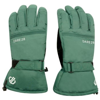 Men's Worthy Waterproof Ski Gloves Fern Green
