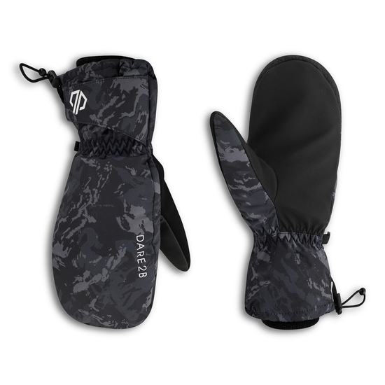 Men's Veracity II Ski Mitt Grey Mountain Print