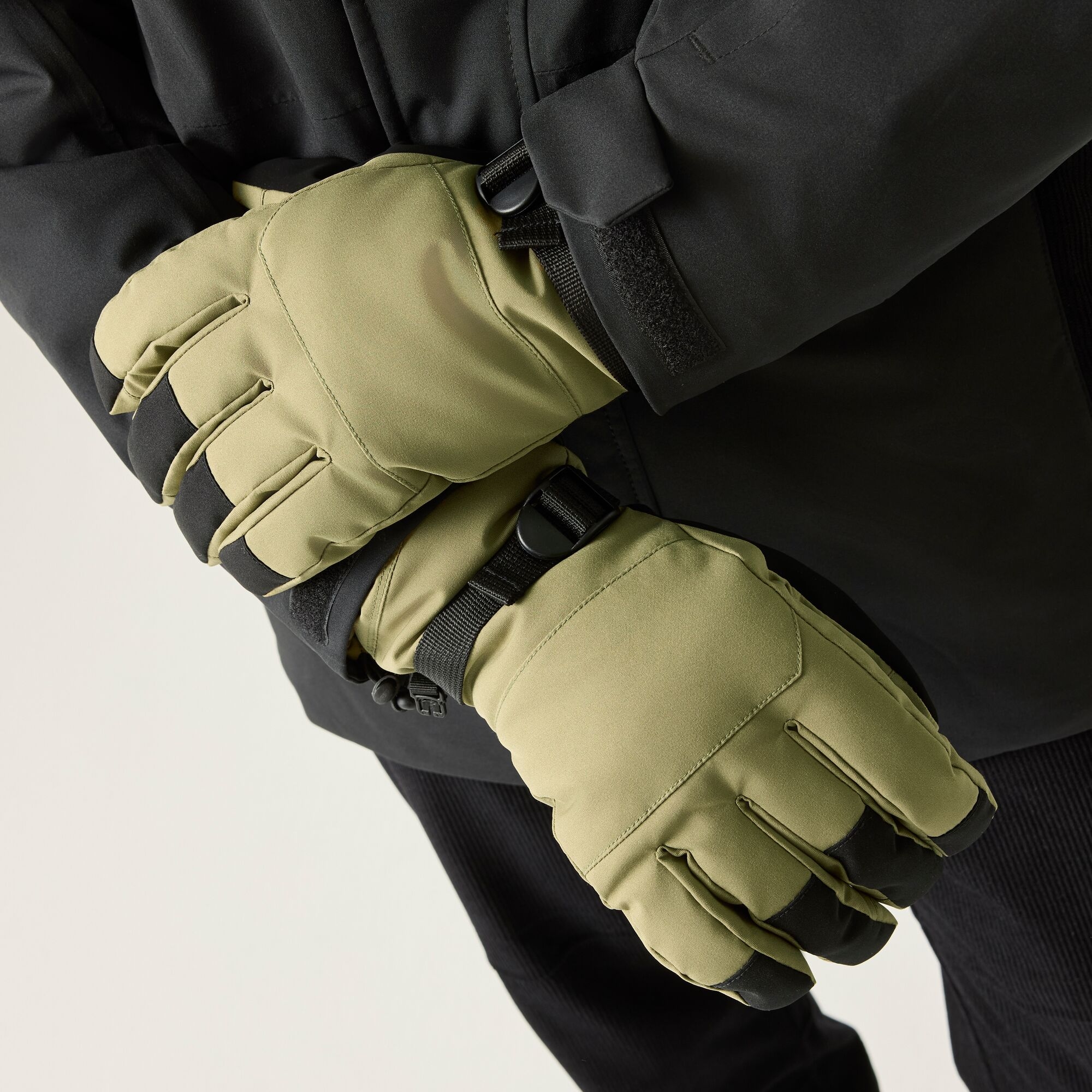 Dare 2B Men's Pinnacle Ii Ski Gloves - Green Large - Image 2