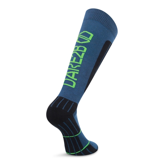 Chaussettes de ski techniques Homme Bleu Foncé Et Noir