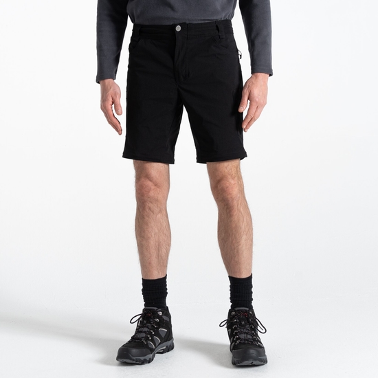 Men's Tuned In II Multi Pocket Zip Off Walking Trousers Black