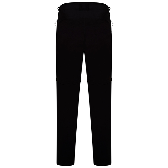 Men's Tuned In II Multi Pocket Zip Off Walking Trousers Black