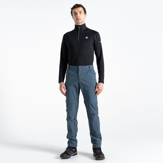 Men's Tuned In II Multi Pocket Zip Off Walking Trousers Orion Grey