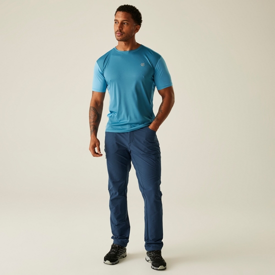 Men's Tuned In II Multi-Pocket Walking Trousers Moonlight Denim