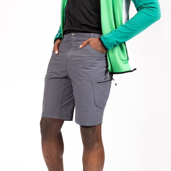 Short Homme avec poches multiples Tuned In II Gris