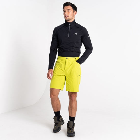 Men's Tuned In II Walking Shorts Green Algae