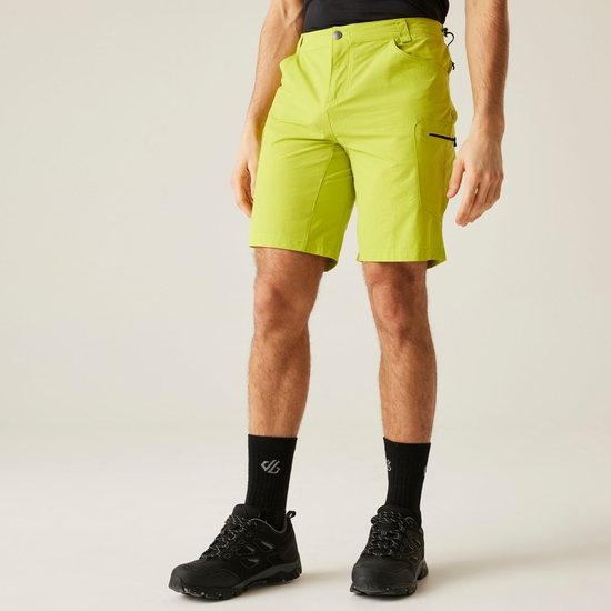 Men's Tuned In II Walking Shorts Green Algae