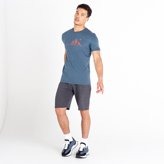Men's Continual Drawstring Shorts Charcoal Grey
