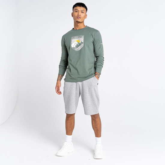 Men's Continual Drawstring Shorts Ash Grey