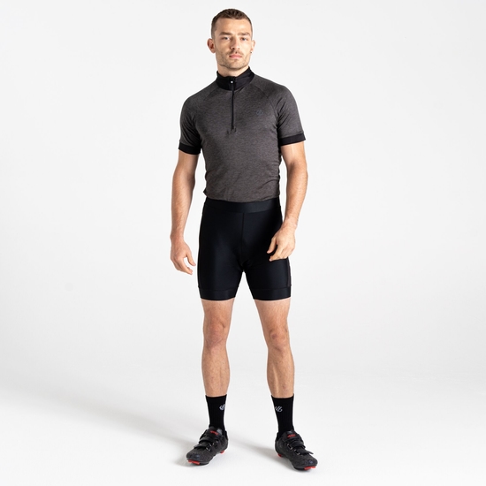 Men's Ecliptic II Reflective Cycling Shorts Black