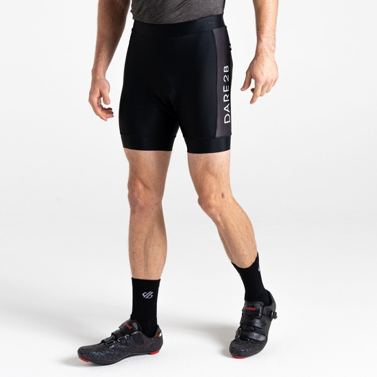 Men's Ecliptic II Reflective Cycling Shorts Black