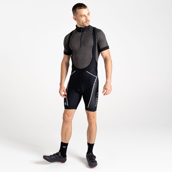 Cuissard De Vélo Homme ECLIPTIC GEL Noir