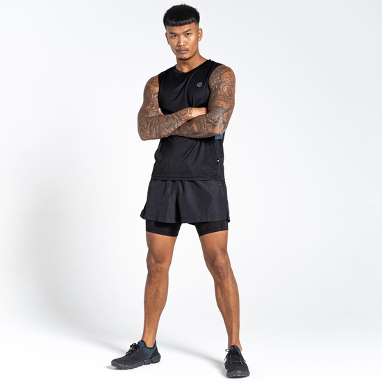 Men's 2 in 1 training shorts hotsell