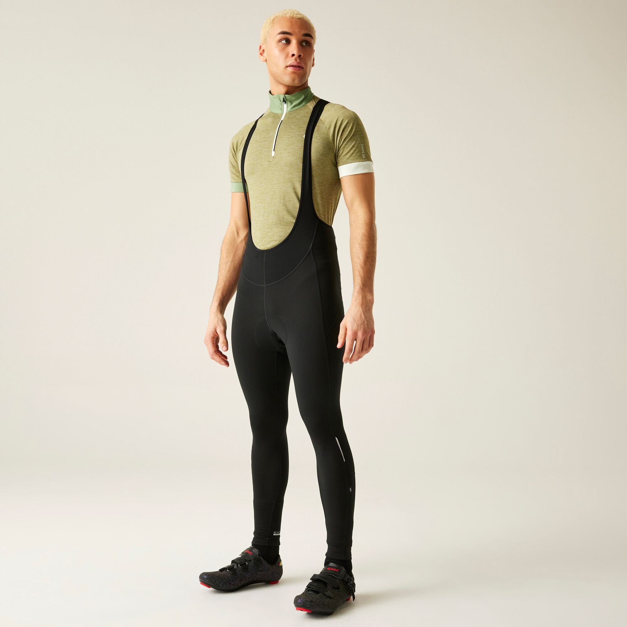 Dare 2B Men's Black Aep Virtuous Bibbed Cycling Tight Size: Xxxl
