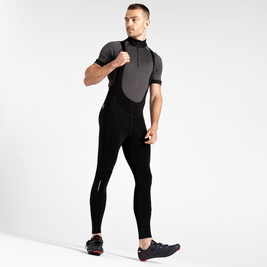AEP Virtuous Homme Cuissard de cyclisme à bretelles Noir