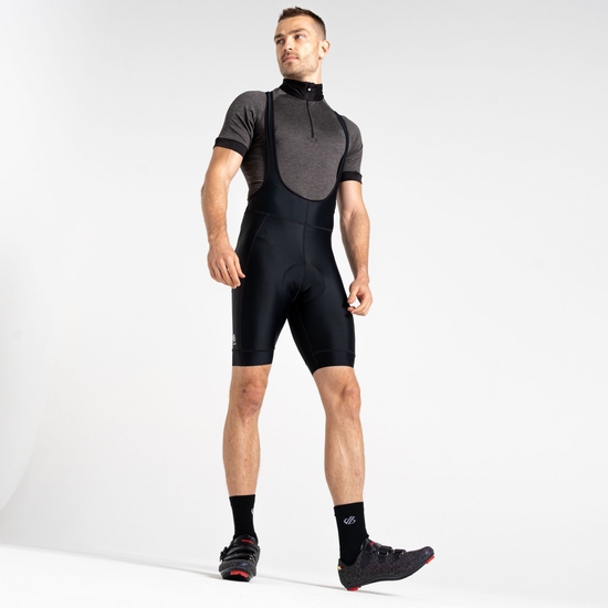 AEP Virtuous Homme Short de cyclisme à bretelles Noir