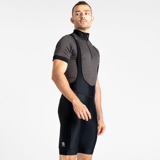 AEP Virtuous Homme Short de cyclisme à bretelles Noir