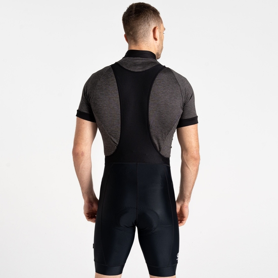 AEP Virtuous Homme Short de cyclisme à bretelles Noir