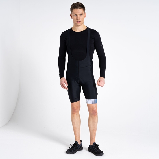 AEP Virtuous Homme Short de cyclisme à bretelles Noir
