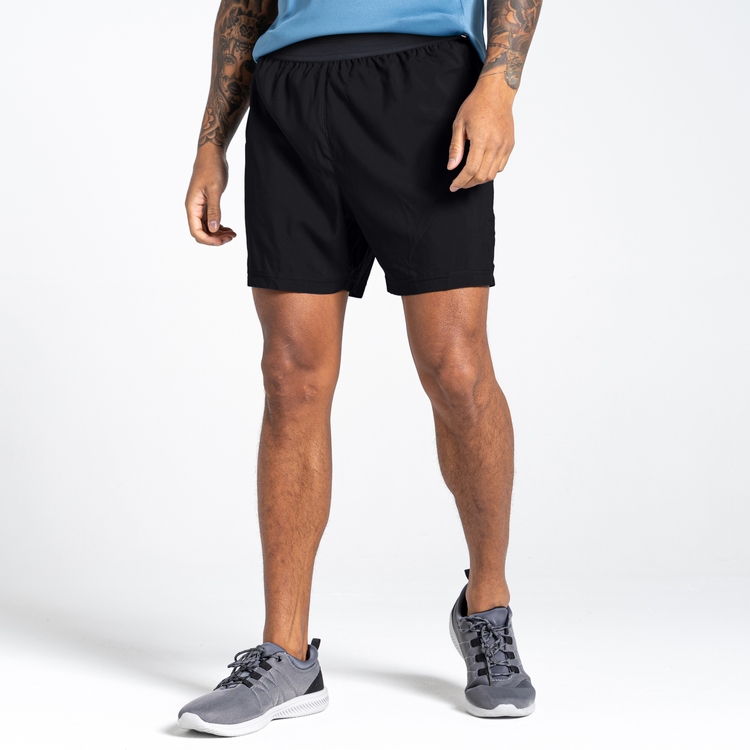 Men s Accelerate 7 Inch Fitness Shorts Black Dare2B UK