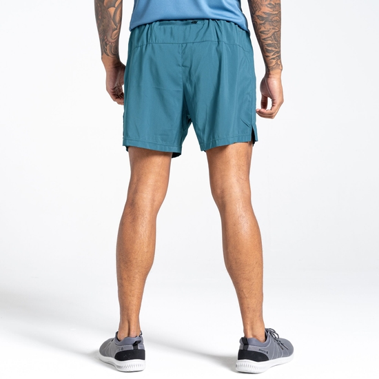 Men's Accelerate 7 Inch Fitness Shorts Mediterranean Green