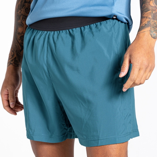 Men's Accelerate 7 Inch Fitness Shorts Mediterranean Green