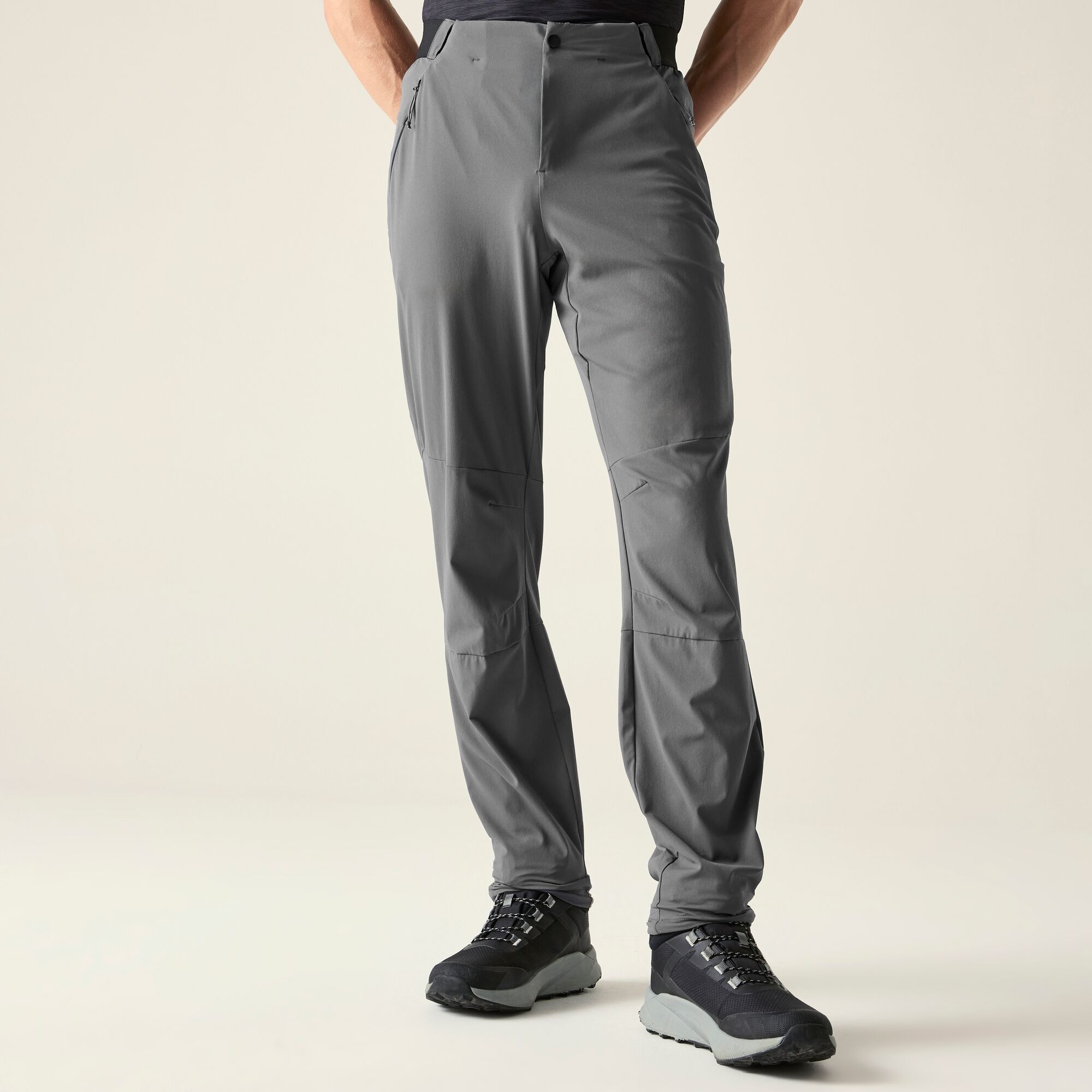 Dare 2B Men's Grey Torrek Lite Walking Trousers Size: 42 R