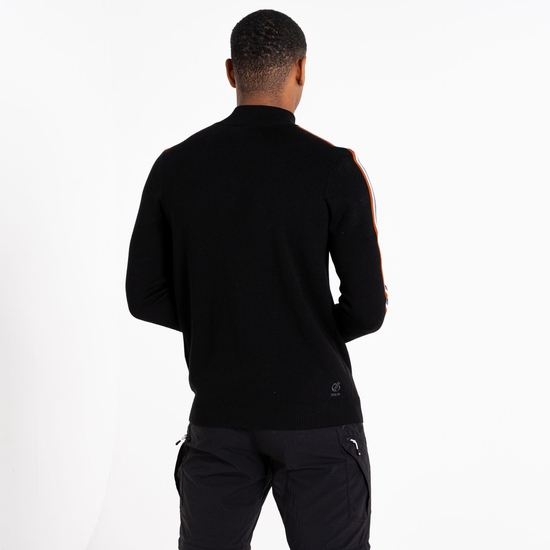 Men's Dutiful II Half Zip Sweater Black