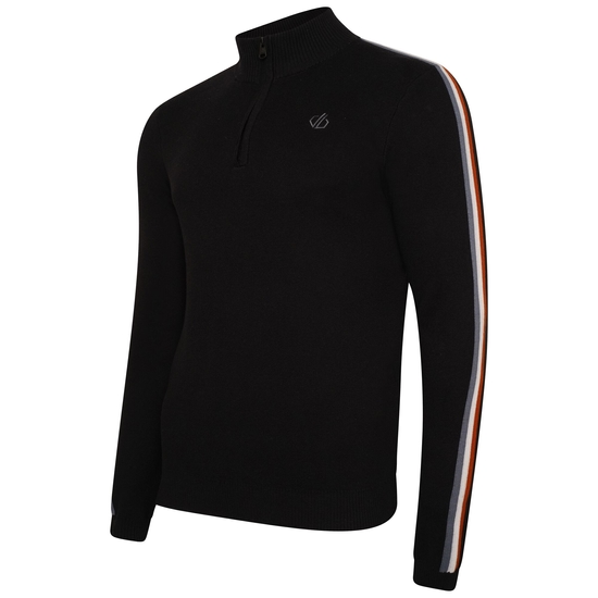 Men's Dutiful II Half Zip Sweater Black