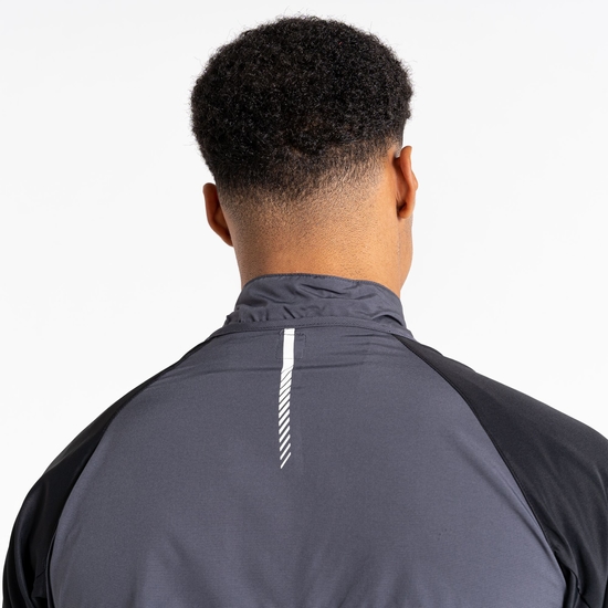 Men's Oxidate Lightweight Windshell Jacket Black & Ebony