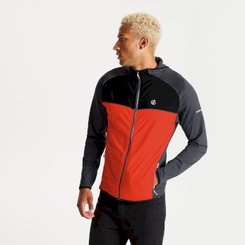 Dare 2b ellevate Homme Hoody Sweat à Capuche à Capuche Demi-Zip Veste Polaire RRP £ 40